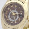 Rolex Sky-dweller 326938 Mens 42 Mm Yellow Gold Case Automatic Movement - Image 3