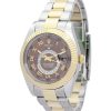 Rolex Sky-dweller 326938 Mens 42 Mm Yellow Gold Case Automatic Movement - Image 2