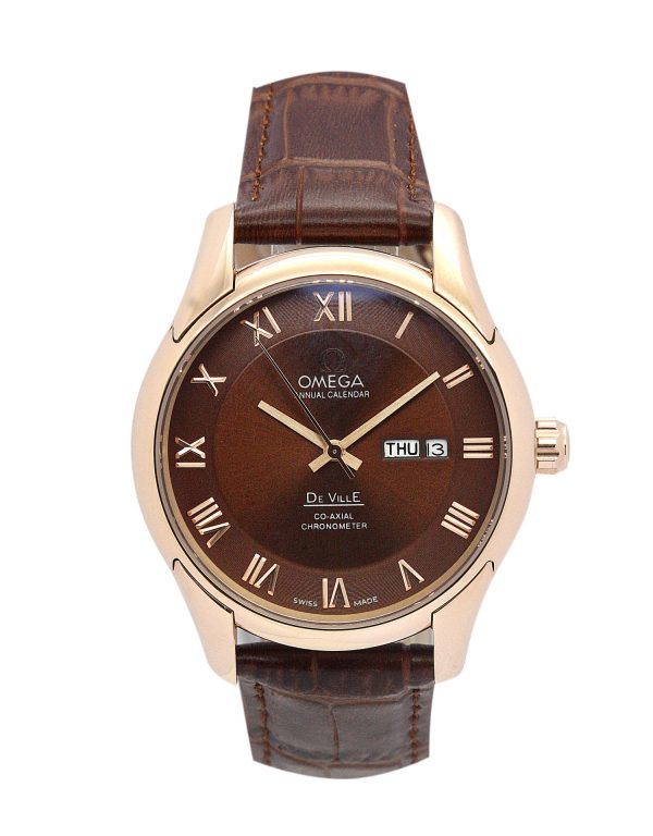 Omega De Ville Hour Vision De Ville Hour Vision Mens 41 Mm Rose Gold Steel Case Automatic Co-axial Movement