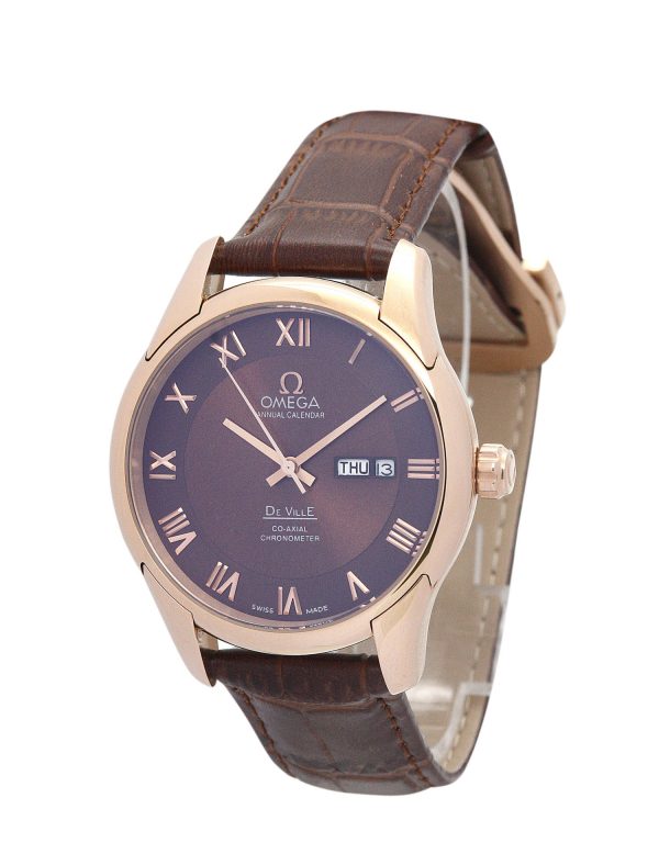 Omega De Ville Hour Vision De Ville Hour Vision Mens 41 Mm Rose Gold Steel Case Automatic Co-axial Movement - Image 2