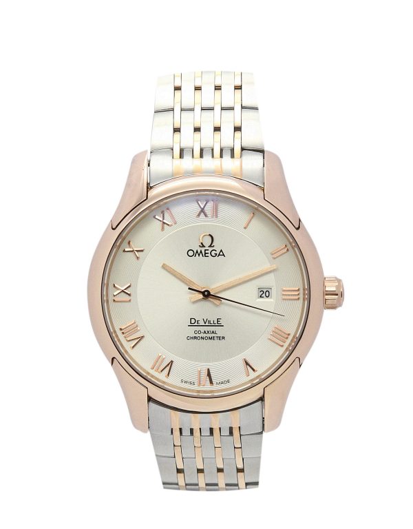 Omega De Ville Hour Vision 431.33.41.21.01.001 Mens 41 Mm Rose Gold Steel Case Automatic Co-axial Movement