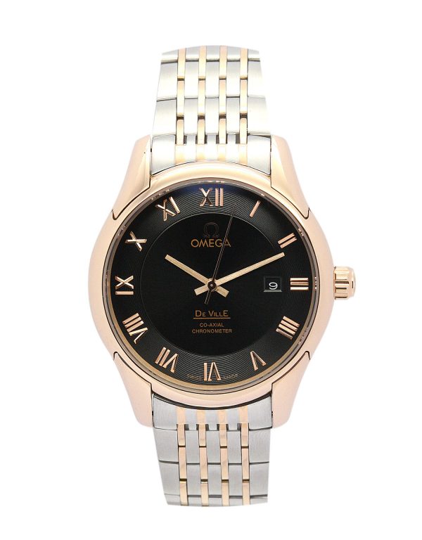 Omega De Ville Hour Vision 431.33.41.21.01.001 Mens 41 Mm Rose Gold Steel Case Automatic Co-axial Movement