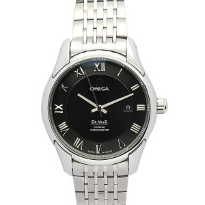 Omega De Ville Hour Vision 431.33.41.21.01.001 Mens 41 Mm Steel Case Automatic Co-axial Movement