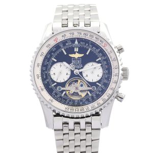 Breitling Navitimer World A24322 Mens 46 Mm Steel Case Automatic Movement