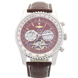 Breitling Navitimer World A24322 Mens 46 Mm Steel Case Automatic Movement