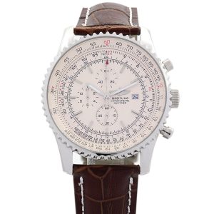 Breitling Navitimer World A24322 Mens 46 Mm Steel Case Quartz Movement