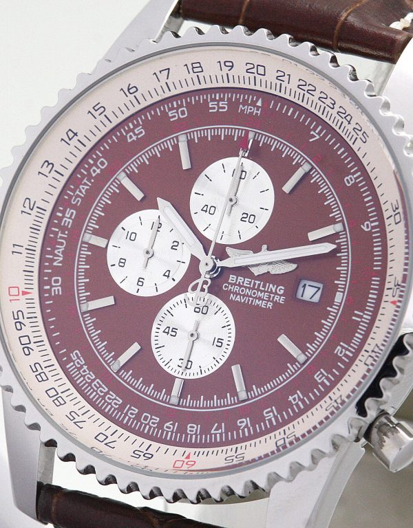 Breitling Navitimer World A24322 Mens 46 Mm Steel Case Automatic Movement - Image 3