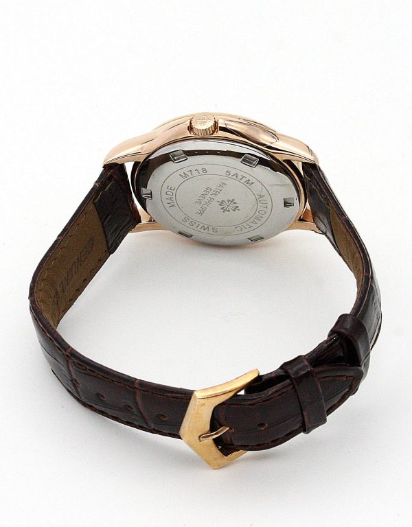 Patek Philippe Complicated 5130j Mens 39 Mm Rose Gold Case Automatic Movement - Image 4