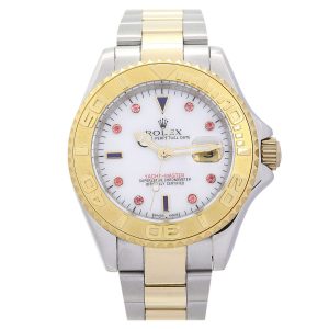 Rolex Yacht-master 16623 Mens 40 Mm Steel & Yellow Gold Case Automatic Movement