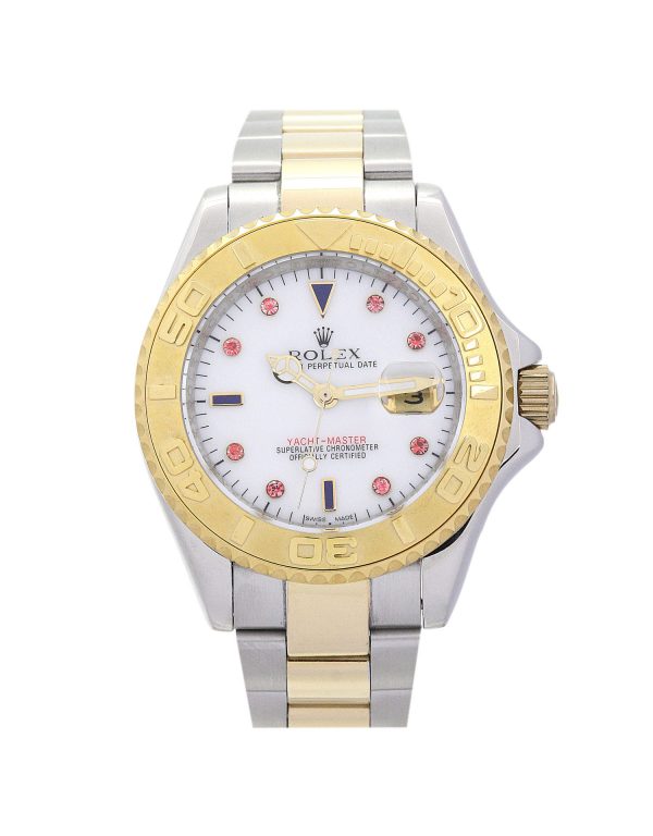 Rolex Yacht-master 16623 Mens 40 Mm Steel & Yellow Gold Case Automatic Movement