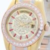 Rolex Day-date 118346 Lady 36 Mm Rose Gold And Yellow Gold With Diamonds Case Automatic Movement - Image 3