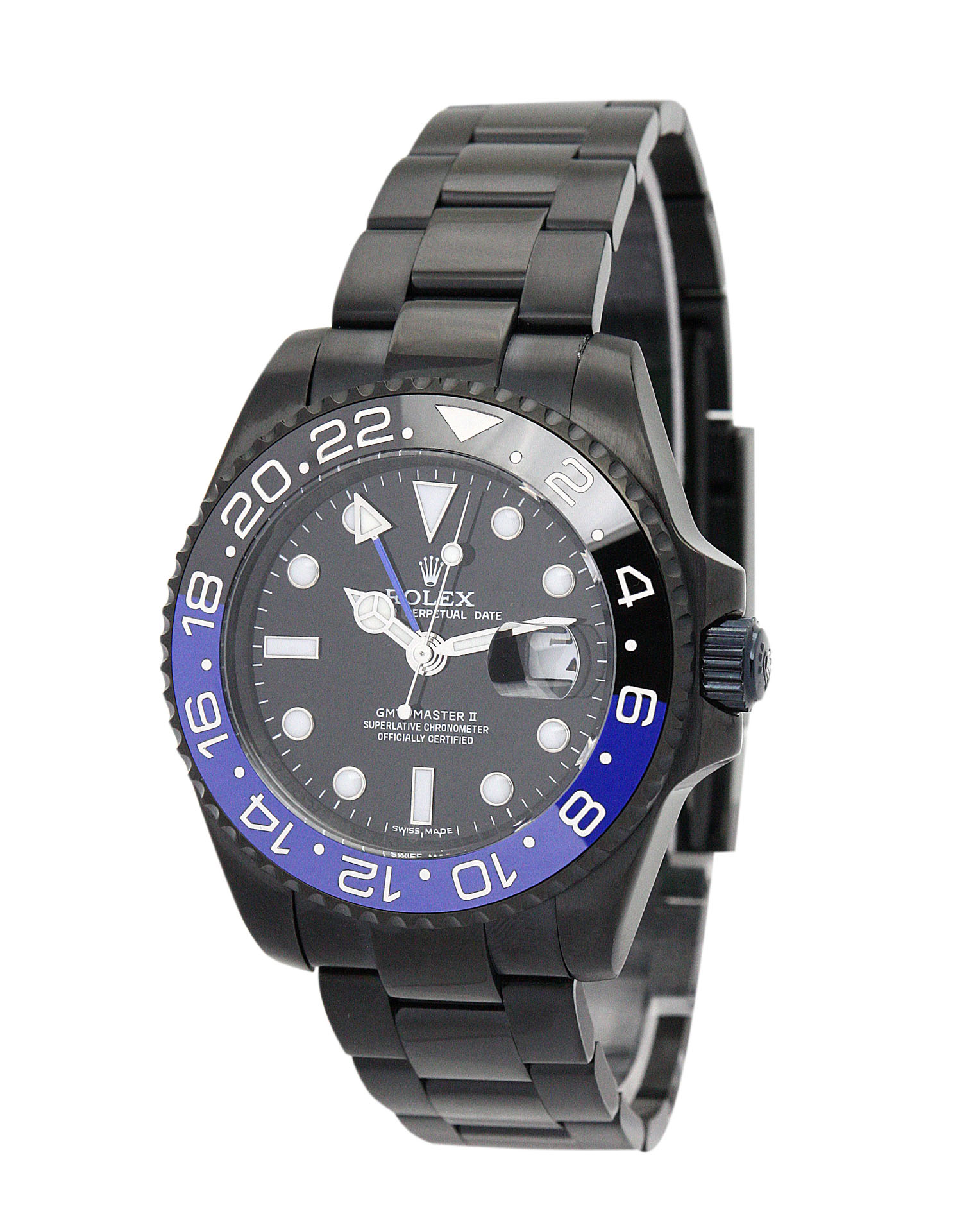 Rolex Men Oyster Perpetual 176200 Men Black Adn Blue Steel Case Automatic Movement - Image 2
