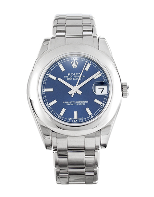 Rolex Datejust Special Edition 81209 Unisex 31 Mm White Gold Case Automatic Movement