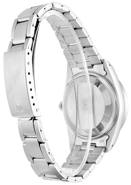 Rolex Oyster Perpetual Date 15210 Mens 34 Mm Steel Case Automatic Movement - Image 3
