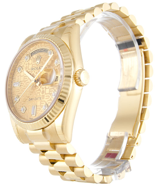 Rolex Day-date 118238 Mens 36 Mm Yellow Gold Case Automatic Movement - Image 2
