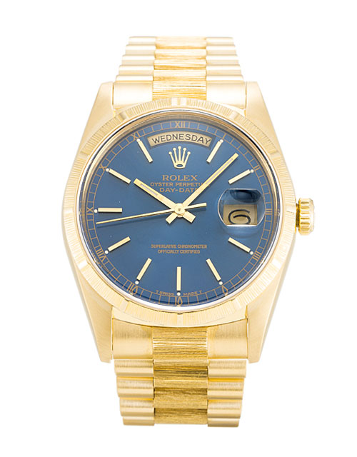Rolex Day-date 18248 Mens 36 Mm Yellow Gold Case Automatic Movement