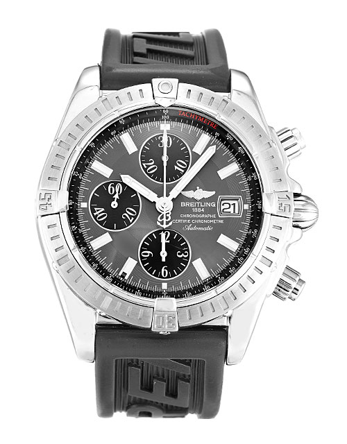 Breitling Chronomat Evolution A13356 Mens 43.7 Mm Steel Case Automatic Movement
