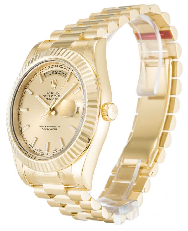 Rolex Day-date Ii 218238 Mens 41 Mm Yellow Gold Case Automatic Movement - Image 2