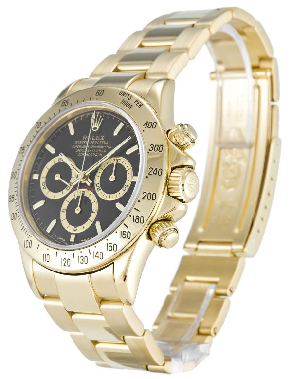 Rolex Daytona 16528 Mens 40 Mm Yellow Gold Case Automatic Movement - Image 2
