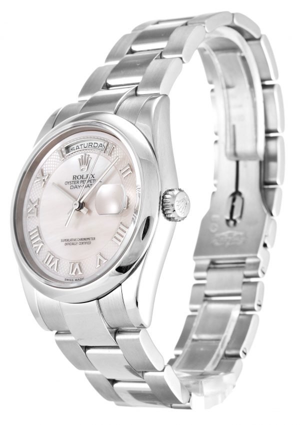 Rolex Day-date 118209 Mens 36 Mm White Gold Case Automatic Movement - Image 2