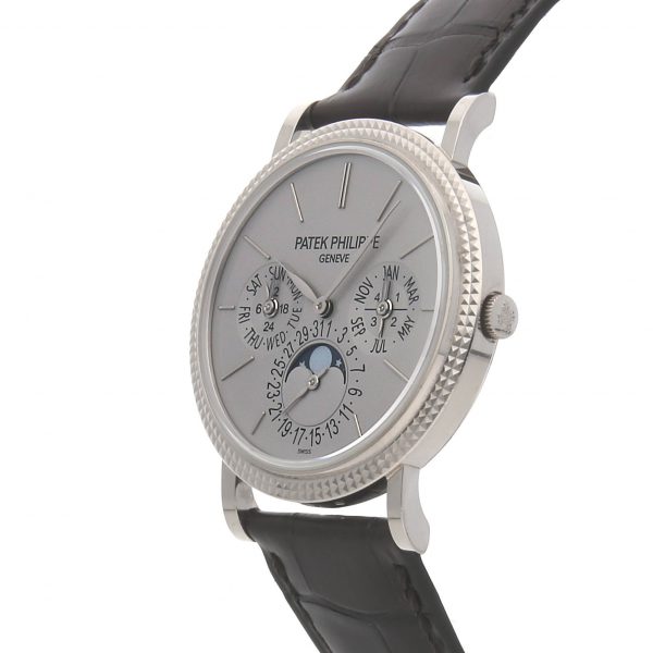 Men White Gold Patek Philippe Grand Complications 5139g-001 Dial Grey - Image 3