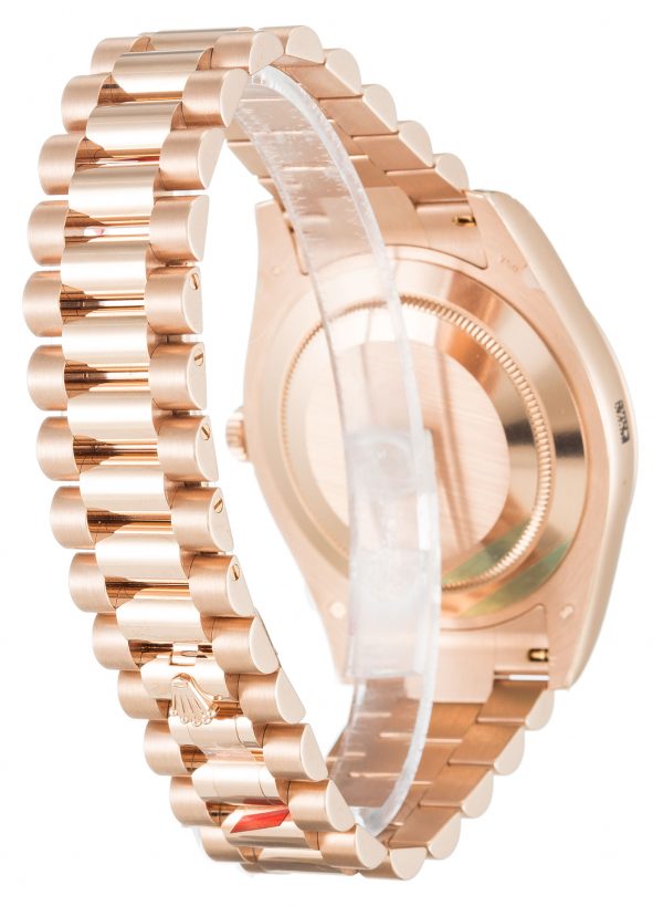 Rolex Day-date Ii 218235 Mens 41 Mm Rose Gold Case Automatic Movement - Image 3