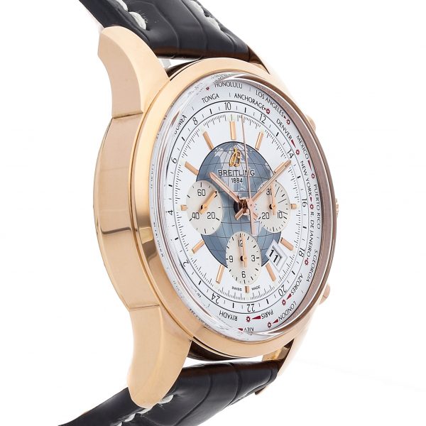 Men Rose Gold Breitling Transocean Rb0510u0/A733 Mechanical Automatic - Image 2