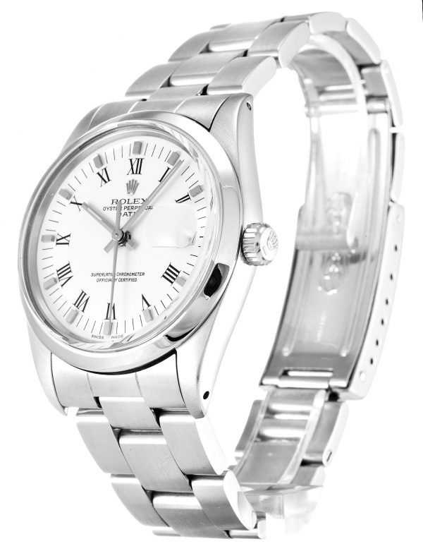Rolex Oyster Perpetual Date 15000 Unisex 34 Mm Steel Case Automatic Movement - Image 2