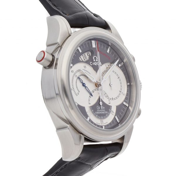 Casual Men Omega Deville Chronoscope Rattrapante 4848.40.31 Stainless Steel - Image 5