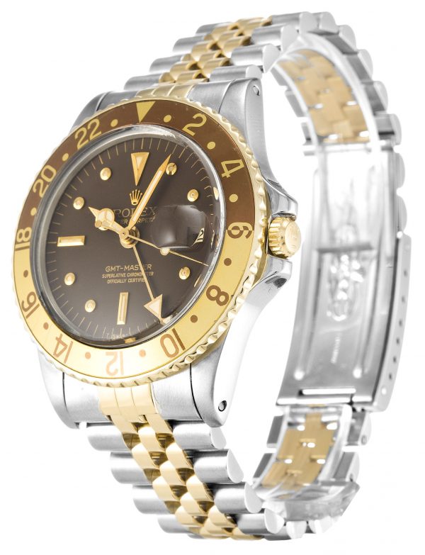 Rolex Gmt Master 1675 Mens 40 Mm Steel & Yellow Gold Case Automatic Movement - Image 2