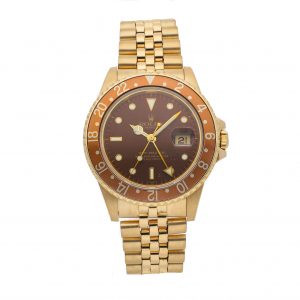 Yellow Gold Rolex Gmt-master 16758 Case 40mm Mechanical Automatic