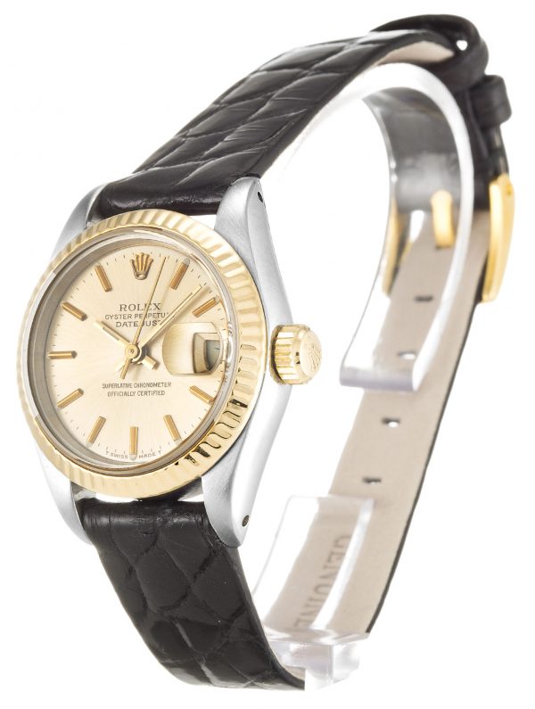 Rolex Datejust Lady 69173 Ladies 26 Mm Steel & Yellow Gold Case Automatic Movement - Image 2