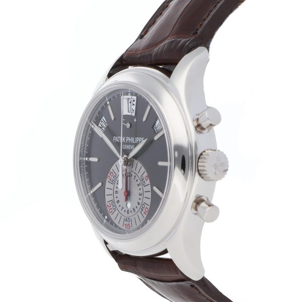 Sport Men Alligator Patek Philippe Complications 5960p-001 Dial Grey - Image 3