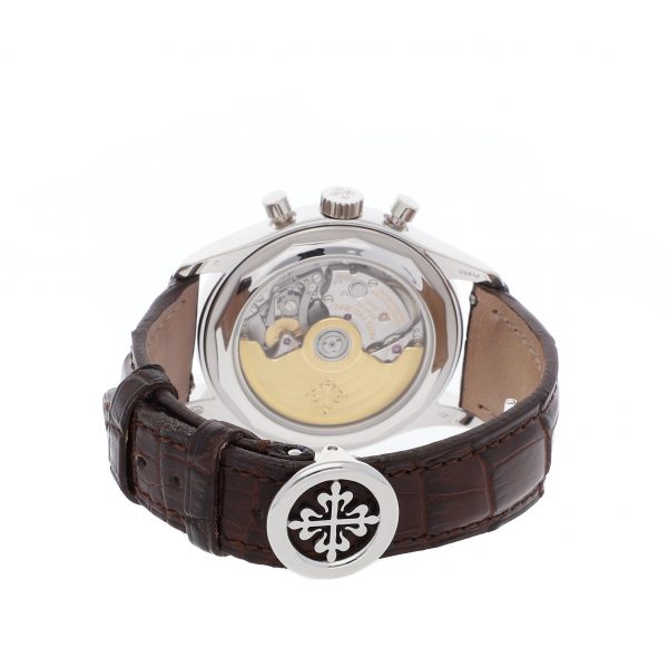 Sport Men Alligator Patek Philippe Complications 5960p-001 Dial Grey - Image 6