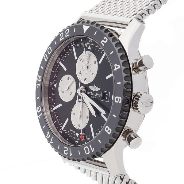 Casual Men Breitling Chronoliner Y2431012/Be10 Dial Black Stainless Steel - Image 3