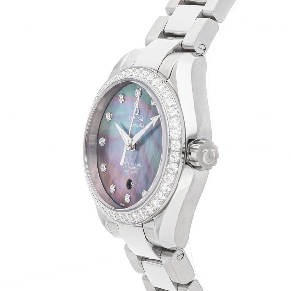 Ladies Omega Seamaster 231.15.34.20.57.001 Dial Grey/Charcoal Stainless Steel - Image 3