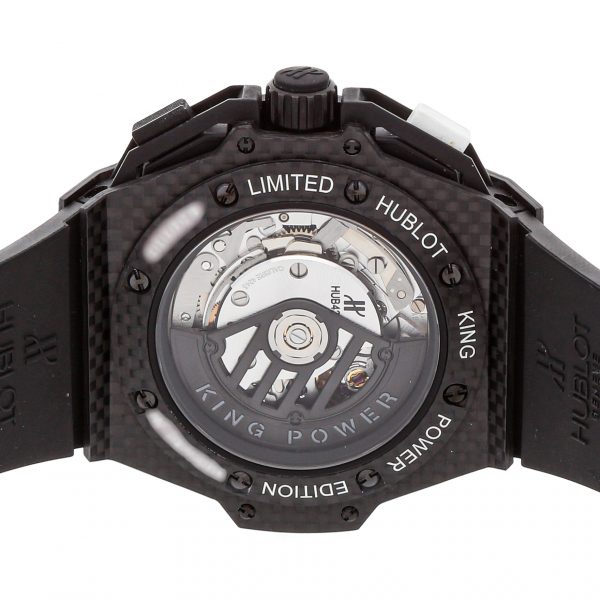 Men Hublot King Power 716.Qx.1121.Vr.Juv13 Black Band Mechanical Automatic - Image 2