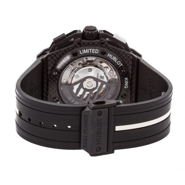Men Hublot King Power 716.Qx.1121.Vr.Juv13 Black Band Mechanical Automatic - Image 4