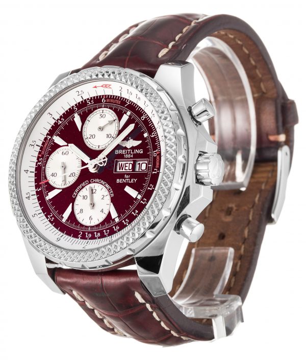 Breitling Bentley Gt A13362 Mens 44.8 Mm Steel Case Automatic Movement - Image 2