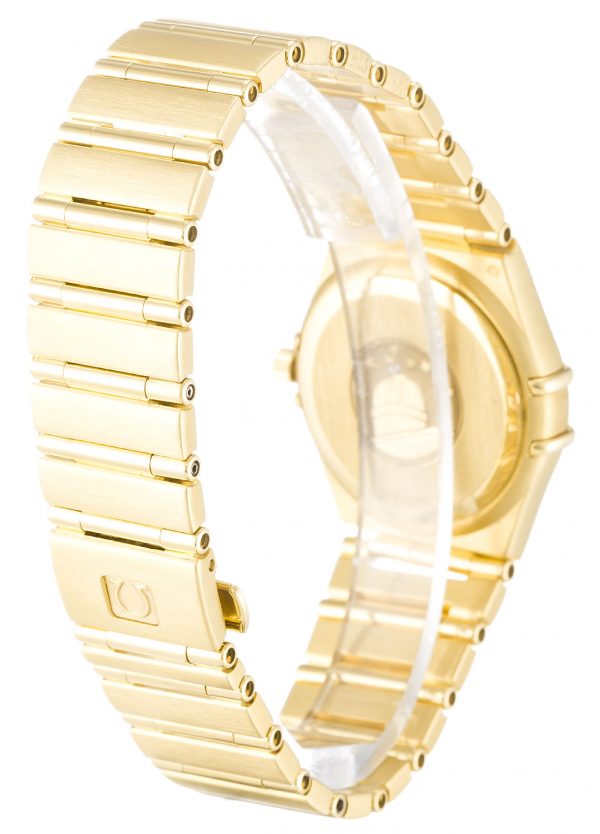 Omega Constellation Small 1172.75.00 Ladies 25.5 Mm Yellow Gold Case Quartz Movement - Image 3