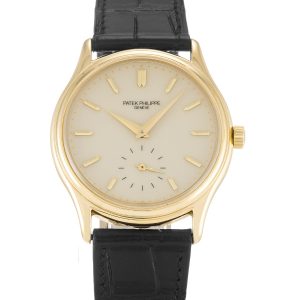 Patek Philippe Calatrava 3923 Unisex 31 Mm Yellow Gold Case Manual Movement