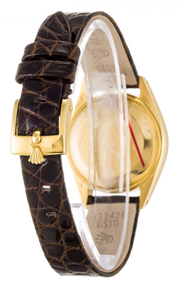 Rolex Datejust Lady 6916 Ladies 26 Mm Yellow Gold Case Automatic Movement - Image 3