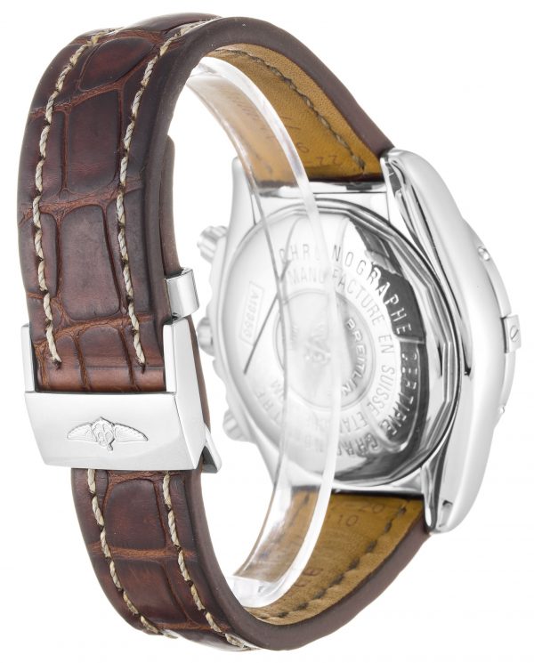 Breitling Chronomat Evolution A13356 Mens 43.7 Mm Steel Set With Diamonds Case Automatic Movement - Image 3