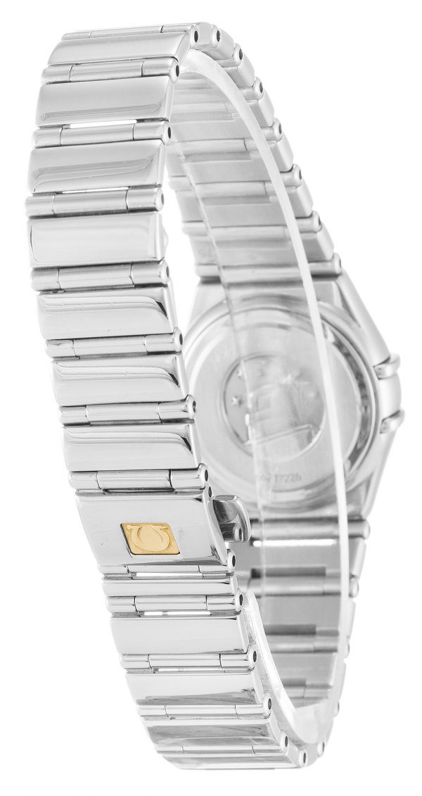 Omega My Choice Mini 1465.71.00 Ladies 22.5 Mm Steel Set With Diamonds Case Quartz Movement - Image 3