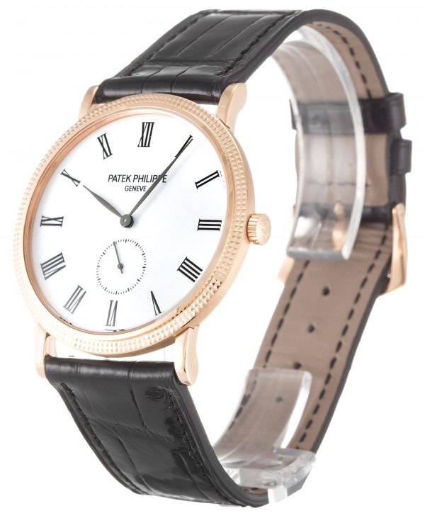 Patek Philippe Calatrava 5119r Mens 36 Mm Rose Gold Case Manual Movement - Image 2