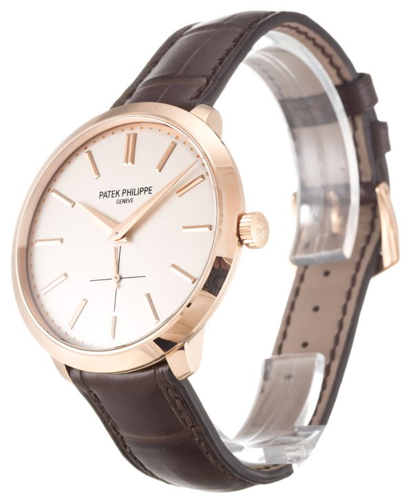 Patek Philippe Calatrava 5123r-001 Mens 38 Mm Rose Gold Case Manual Movement - Image 2