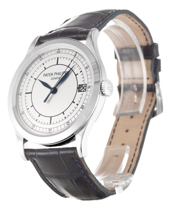 Patek Philippe Calatrava 5296g Mens 41 Mm White Gold Case Quartz Movement - Image 2
