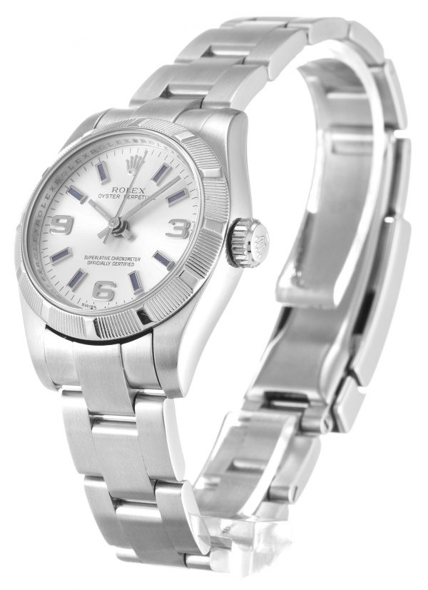 Rolex Lady Oyster Perpetual 176210 Ladies 26 Mm Steel Case Automatic Movement - Image 2