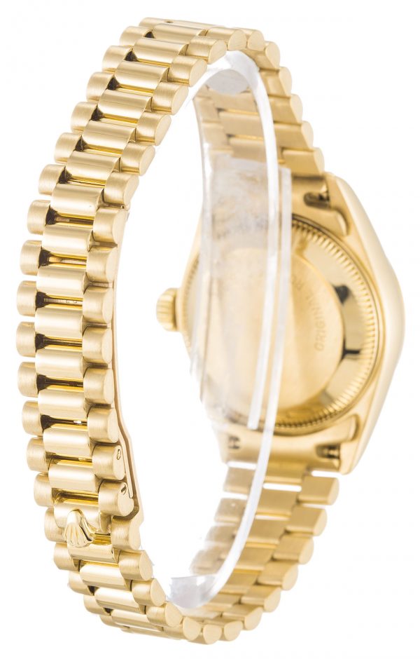 Rolex Datejust Lady 69178 Ladies 26 Mm Yellow Gold Case Automatic Movement - Image 3
