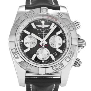 Breitling Chronomat 44 Ab0110 Mens 43.5 Mm Steel Case Quartz Movement